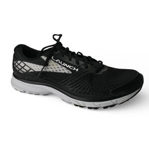 Brooks Launch 3 Running Sneakers Mens 12 Black White Athletic Gym Training Shoes
